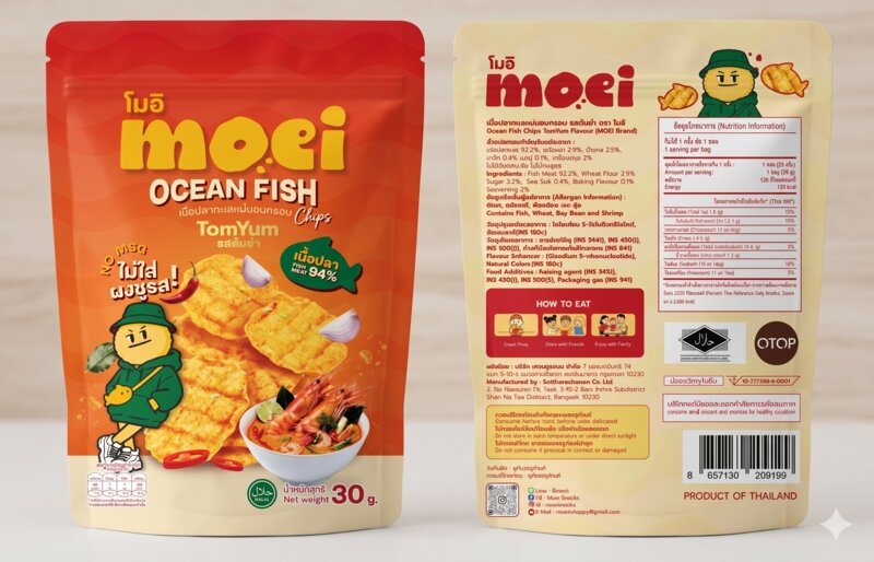 Ocean Fish Chips Tom Yum